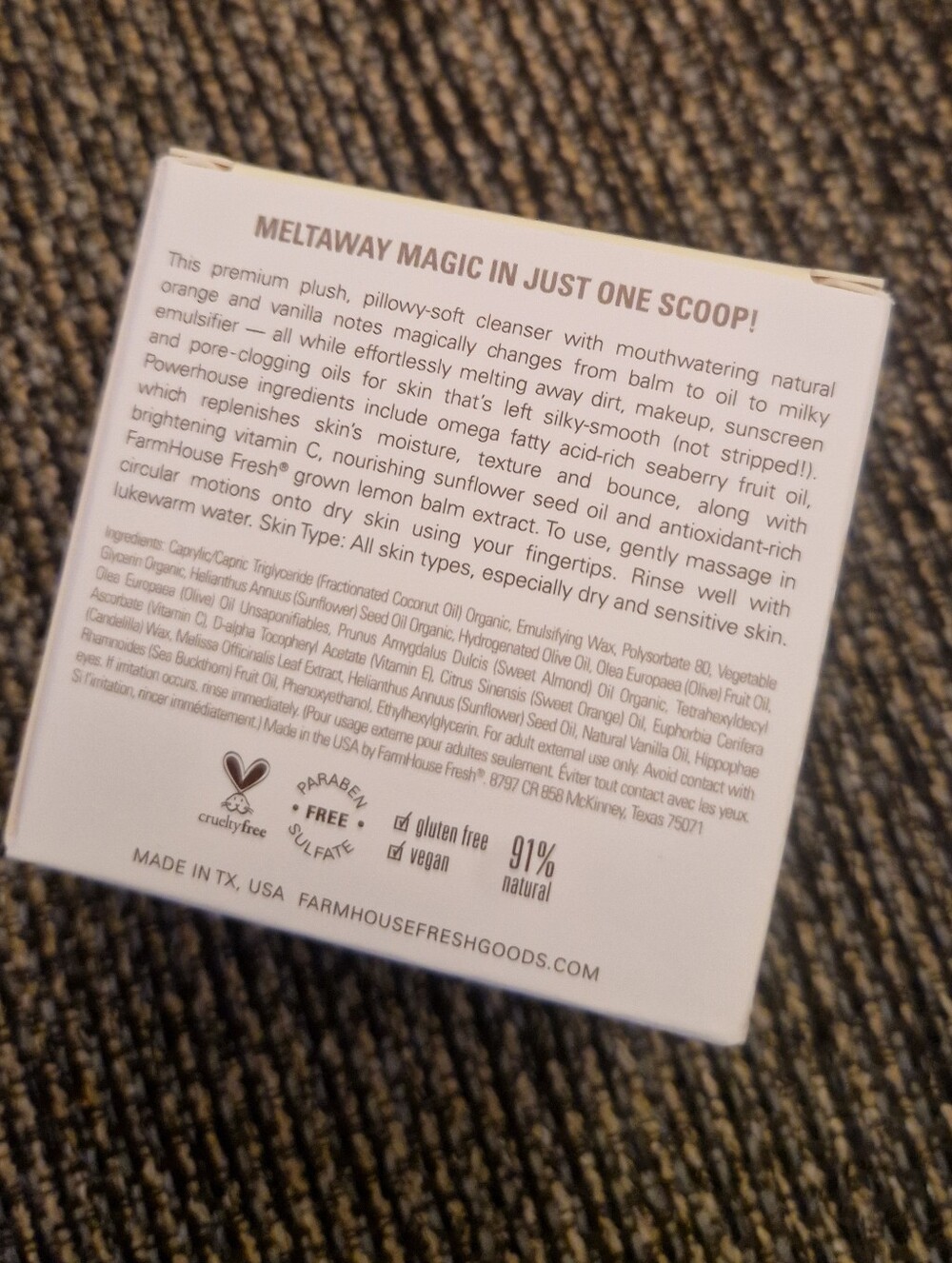 Farmhouse Fresh Cleansing Balm - Picture 2 of 2